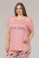 Kadın Somon Renk ve Desenli Lady 10610 Büyük Beden Kapri Pijama Takımı Kadın Somon Renk ve Desenli Lady 10610 Büyük Beden Kapri Pijama Takımı, ELİT0010610-2XL, Lady Pijama Takımı, ELİT0010610-2XL