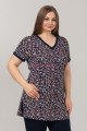 Kadın Lacivert Renk ve Puantiye Desenli Lady 10617 Büyük Beden Kapri Pijama Takımı Kadın Lacivert Renk ve Puantiye Desenli Lady 10617 Büyük Beden Kapri Pijama Takımı, ELİT0010617-2XL, Lady Pijama Takımı, ELİT0010617-2XL