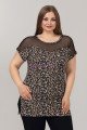 Kadın Siyah Renk ve Puantiye Desenli Lady 10620 Büyük Beden Kapri Pijama Takımı Kadın Siyah Renk ve Puantiye Desenli Lady 10620 Büyük Beden Kapri Pijama Takımı, ELT0010620-2XL, Lady Pijama Takımı, ELT0010620-2XL