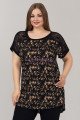 Siyah Renk ve Desenli Lady 10622 Büyük Beden Kapri Pijama Takımı Siyah Renk ve Desenli Lady 10622 Büyük Beden Kapri Pijama Takımı, ELİT0010622-2XL, Lady Pijama Takımı, ELİT0010622-2XL