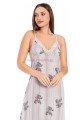 Pembe - Gri Renk, Çizgi Desenli ve İnce Askılı Kol Jenika 51857 Tunik Gecelik Pembe - Gri Renk, Çizgi Desenli ve İnce Askılı Kol Jenika 51857 Tunik Gecelik, Jenika-51857, Tunik