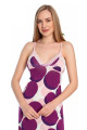 Mor Renk, Puantiye Desenli ve İnce Askılı Kol Jenika 51998 Tunik Gecelik, Jenika-51998, Tunik