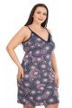 Pembe Renk, Desenli ve İnce Askılı Kol Lady 8735 Büyük Beden Tunik Gecelik Pembe Renk, Desenli ve İnce Askılı Kol Lady 8735 Büyük Beden Tunik Gecelik, Lady-8735, Lady Pijama Takımı