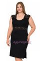 Siyah Renk Lady 8891 2XL - 3XL - 4XL Battal Büyük Beden Tunik Gecelik Siyah Renk Lady 8891 2XL - 3XL - 4XL Battal Büyük Beden Tunik Gecelik, Lady-8891, Lady Pijama Takımı