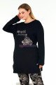 Siyah Renkli Çiçek Desenli Uzun Kollu Lady 11394 Kadın Büyük Beden Anne Pijama Takımı, Battal Pijama Siyah Renkli Çiçek Desenli Uzun Kollu Lady 11394 Kadın Büyük Beden Anne Pijama Takımı, Battal Pijama, 8509990005061, Büyük Beden (Battal Boy) Pijama Takımları, 8509990005061