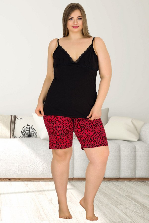 Lady 10333 Büyük Beden Battal Boy Şortlu Pijama Takımı - 2XL - 3XL - 4XL Beden Seçenekli Lady 10333 Büyük Beden Battal Boy Şortlu Pijama Takımı - 2XL - 3XL - 4XL Beden Seçenekli, Lady-10333, Lady Pijama Takımı