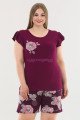 Müdüm Renk ve Çiçek Desenli Lady 10379 Büyük Beden Battal Boy Şortlu Pijama Takım Müdüm Renk ve Çiçek Desenli Lady 10379 Büyük Beden Battal Boy Şortlu Pijama Takım, Lady-10379, Lady Pijama Takımı