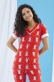 Kısa Kol, Kırmızı Renkli ve Desenli Teknur 74029 Yazlık Kadın Pijama Takımı Kısa Kol, Kırmızı Renkli ve Desenli Teknur 74029 Yazlık Kadın Pijama Takımı, Teknur-74029, Kısa Kollu Pijama Takımları