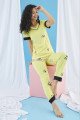Kısa Kol, Sarı Renkli ve Desenli Teknur 74040 Yazlık Kadın Pijama Takımı Kısa Kol, Sarı Renkli ve Desenli Teknur 74040 Yazlık Kadın Pijama Takımı, Teknur-74040, Kısa Kollu Pijama Takımları