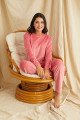 Pembe Renk Kadife Kumaş Önü Yazılı Teknur 52027 Uzun Kol Kadın Pijama Takımı Pembe Renk Kadife Kumaş Önü Yazılı Teknur 52027 Uzun Kol Kadın Pijama Takımı, Teknur-52027, Teknur Pijama Takımı