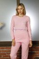 Pembe Renk Teknur 16953 Uzun Kol Modal Kumaş Kadın Pijama Takımı Pembe Renk Teknur 16953 Uzun Kol Modal Kumaş Kadın Pijama Takımı, Teknur-16953, Teknur Pijama Takımı