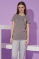 Gri Renk ve Çizgili Desen Teknur 76101 Kısa Kol Modal Kumaş Kadın Pijama Takımı Gri Renk ve Çizgili Desen Teknur 76101 Kısa Kol Modal Kumaş Kadın Pijama Takımı, TKNR-76101, Kısa Kollu Pijama Takımları