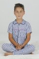 Lacivert - Beyazı Renk ve Çizgili Teknur 45611 Pamuk Önden Düğmeli Erkek Çocuk Pijama Takımı Lacivert - Beyazı Renk ve Çizgili Teknur 45611 Pamuk Önden Düğmeli Erkek Çocuk Pijama Takımı, Teknur-45611, Teknur Pijama Takımı