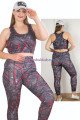 Gri Renkli ve Desenli Lady 1508 Kadın Yüksek Bel Büyük Beden Büstiyerli Taytlı Spor Takım Gri Renkli ve Desenli Lady 1508 Kadın Yüksek Bel Büyük Beden Büstiyerli Taytlı Spor Takım, LADY-1508, Lady Pijama Takımı