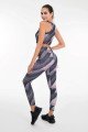 Siyah Beyaz Renk ve Desenli Lady 3020 Kadın Büstiyerli Taytlı Spor Takım Siyah Beyaz Renk ve Desenli Lady 3020 Kadın Büstiyerli Taytlı Spor Takım, LADY-3020, Lady Pijama Takımı