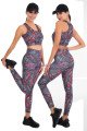 Gri Renkli ve Kırmızı Desenli Lady 3033 Kadın Büstiyerli Taytlı Spor Takım Gri Renkli ve Kırmızı Desenli Lady 3033 Kadın Büstiyerli Taytlı Spor Takım, LADY-3033, Lady Pijama Takımı