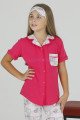 Pembe Renk ve Kalp Desenli Teknur 40618 Pamuk Önden Düğmeli Kız Çocuk Pijama Takımı Pembe Renk ve Kalp Desenli Teknur 40618 Pamuk Önden Düğmeli Kız Çocuk Pijama Takımı, Teknur-40618, Teknur Pijama Takımı