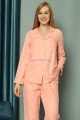 Somon Renk Önden Düğmeli Teknur 2494 Dokuma Kumaş Uzun Kol Kadın Pijama Takımı Somon Renk Önden Düğmeli Teknur 2494 Dokuma Kumaş Uzun Kol Kadın Pijama Takımı, Teknur-2494, Teknur Pijama Takımı