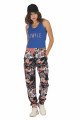 Kadın Mavi Renk ve Çiçek Desenli Lady 10019 Şalvar Pijama Takımı Kadın Mavi Renk ve Çiçek Desenli Lady 10019 Şalvar Pijama Takımı, ELT0010019-ML, Kısa Kollu Pijama Takımları