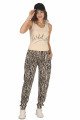 Kadın Krem Renk ve Zebra Desenli Lady 10039 Şalvar Pijama Takımı Kadın Krem Renk ve Zebra Desenli Lady 10039 Şalvar Pijama Takımı, ELT0010039-ML, Kısa Kollu Pijama Takımları