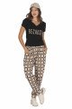 Kadın Siyah Renk ve Ekose Desenli Kısa Kol Lady 10042 Şalvar Pijama Takımı Kadın Siyah Renk ve Ekose Desenli Kısa Kol Lady 10042 Şalvar Pijama Takımı, ELT0010042-ML, Kısa Kollu Pijama Takımları