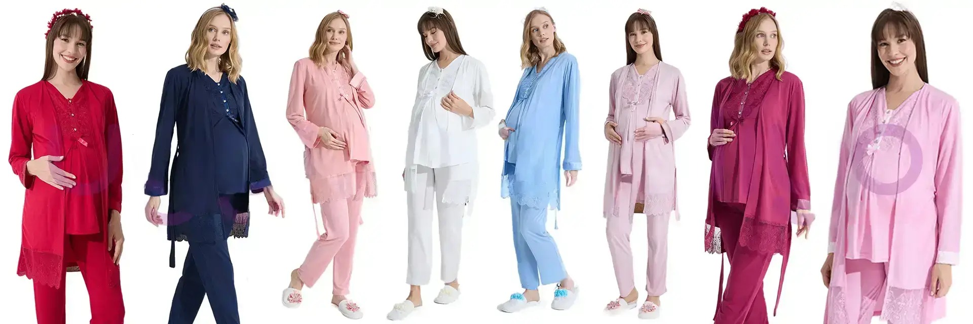 Sabahlıklı Hamile Pijama Takımları