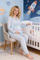 Bebe Mavi Renkli Kol ve Paçaları Manşetli, 33202 Uzun Kol, 2 Parça Lohusa Hamile Pijama Takımı Bebe Mavi Renkli Kol ve Paçaları Manşetli, 33202 Uzun Kol, 2 Parça Lohusa Hamile Pijama Takımı, 8509990041045, Lohusa - Hamile Pijama Takımları, 8509990041045