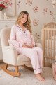 Bebe Pembe Renkli Kol ve Paçaları Manşetli, 33202 Uzun Kol, 2 Parça Lohusa Hamile Pijama Takımı Bebe Pembe Renkli Kol ve Paçaları Manşetli, 33202 Uzun Kol, 2 Parça Lohusa Hamile Pijama Takımı, 8509990041083, Lohusa - Hamile Pijama Takımları, 8509990041083