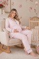 Bebe Pembe Renkli Kol ve Paçaları Manşetli, 33202 Uzun Kol, 2 Parça Lohusa Hamile Pijama Takımı Bebe Pembe Renkli Kol ve Paçaları Manşetli, 33202 Uzun Kol, 2 Parça Lohusa Hamile Pijama Takımı, 8509990041083, Lohusa - Hamile Pijama Takımları, 8509990041083