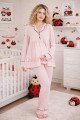 Bebe Pembe Renkli Kol ve Paçaları Manşetli, 33202 Uzun Kol, 2 Parça Lohusa Hamile Pijama Takımı Bebe Pembe Renkli Kol ve Paçaları Manşetli, 33202 Uzun Kol, 2 Parça Lohusa Hamile Pijama Takımı, 8509990041083, Lohusa - Hamile Pijama Takımları, 8509990041083