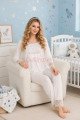Ekru Renkli, Dantel Detaylı, 33203 Uzun Kol, 2 Parça Lohusa Hamile Pijama Takımı Ekru Renkli, Dantel Detaylı, 33203 Uzun Kol, 2 Parça Lohusa Hamile Pijama Takımı, 8509990041120, Lohusa - Hamile Pijama Takımları, 8509990041120