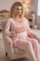 Bebe Pembe Renkli Dantel Detaylı, 33203 Uzun Kol, 2 Parça Lohusa Hamile Pijama Takımı Bebe Pembe Renkli Dantel Detaylı, 33203 Uzun Kol, 2 Parça Lohusa Hamile Pijama Takımı, 8509990041243, Lohusa - Hamile Pijama Takımları, 8509990041243