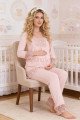 Bebe Pembe Renkli Dantel Detaylı, 33203 Uzun Kol, 2 Parça Lohusa Hamile Pijama Takımı Bebe Pembe Renkli Dantel Detaylı, 33203 Uzun Kol, 2 Parça Lohusa Hamile Pijama Takımı, 8509990041243, Lohusa - Hamile Pijama Takımları, 8509990041243