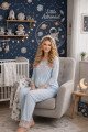 Bebe Mavi Renkli, Dantel Detaylı, 33204 Uzun Kol, 2 Parça Lohusa Hamile Pijama Takımı Bebe Mavi Renkli, Dantel Detaylı, 33204 Uzun Kol, 2 Parça Lohusa Hamile Pijama Takımı, 8509990041328, Lohusa - Hamile Pijama Takımları, 8509990041328