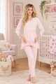 Bebe Pembe Renkli Dantel Detaylı, 33204 Uzun Kol, 2 Parça Lohusa Hamile Pijama Takımı Bebe Pembe Renkli Dantel Detaylı, 33204 Uzun Kol, 2 Parça Lohusa Hamile Pijama Takımı, 8509990041281, Lohusa - Hamile Pijama Takımları, 8509990041281
