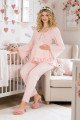 Bebe Pembe Renkli Dantel Detaylı, 33205 Uzun Kol, 2 Parça Lohusa Hamile Pijama Takımı Bebe Pembe Renkli Dantel Detaylı, 33205 Uzun Kol, 2 Parça Lohusa Hamile Pijama Takımı, 8509990041403, Lohusa - Hamile Pijama Takımları, 8509990041403