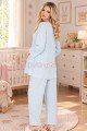 Bebe Mavi Renkli, Dantel Detaylı 33209 Uzun Kol, 2 Parça Lohusa Hamile Pijama Takımı Bebe Mavi Renkli, Dantel Detaylı 33209 Uzun Kol, 2 Parça Lohusa Hamile Pijama Takımı, 8500000000007, Lohusa - Hamile Pijama Takımları, 8500000000007