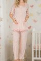 Bebe Pembe Renkli Dantel Detaylı, 33207 Kısa Kol, 2 Parça Lohusa Hamile Pijama Takımı Bebe Pembe Renkli Dantel Detaylı, 33207 Kısa Kol, 2 Parça Lohusa Hamile Pijama Takımı, 8509990041649, Lohusa - Hamile Pijama Takımları, 8509990041649
