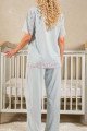 Bebe Mavisi Renkli Dantel Detaylı, 33206 Kısa Kol, 2 Parça Lohusa Hamile Pijama Takımı Bebe Mavisi Renkli Dantel Detaylı, 33206 Kısa Kol, 2 Parça Lohusa Hamile Pijama Takımı, 8509990041564, Lohusa - Hamile Pijama Takımları, 8509990041564
