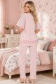 Bebe Pembe Renkli Dantel Detaylı, 33207 Kısa Kol, 2 Parça Lohusa Hamile Pijama Takımı Bebe Pembe Renkli Dantel Detaylı, 33207 Kısa Kol, 2 Parça Lohusa Hamile Pijama Takımı, 8509990041649, Lohusa - Hamile Pijama Takımları, 8509990041649