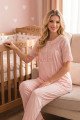 Bebe Pembe Renkli Dantel Detaylı, 33206 Kısa Kol, 2 Parça Lohusa Hamile Pijama Takımı Bebe Pembe Renkli Dantel Detaylı, 33206 Kısa Kol, 2 Parça Lohusa Hamile Pijama Takımı, 8509990041526, Lohusa - Hamile Pijama Takımları, 8509990041526
