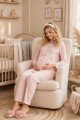 Bebe Pembe Renkli, Dantel Detaylı 33209 Uzun Kol, 2 Parça Lohusa Hamile Pijama Takımı Bebe Pembe Renkli, Dantel Detaylı 33209 Uzun Kol, 2 Parça Lohusa Hamile Pijama Takımı, 8500000000045, Lohusa - Hamile Pijama Takımları, 8500000000045