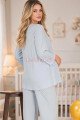 Bebe Mavi Renkli, Dantel Detaylı 33209 Uzun Kol, 2 Parça Lohusa Hamile Pijama Takımı Bebe Mavi Renkli, Dantel Detaylı 33209 Uzun Kol, 2 Parça Lohusa Hamile Pijama Takımı, 8500000000007, Lohusa - Hamile Pijama Takımları, 8500000000007