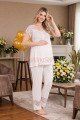Ekru Renkli, Derin Patlı, Dantel Detaylı 33002 Sabahlıklı 3lü Lohusa Hamile Pijama Takımı Ekru Renkli, Derin Patlı, Dantel Detaylı 33002 Sabahlıklı 3lü Lohusa Hamile Pijama Takımı, 8509990039677, Lohusa - Hamile Pijama Takımları, 8509990039677