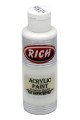 Rich Master Akrilik Boya - 101 Beyaz Renk Akrilik Hobi Boyası Rich Master Akrilik Boya - 101 Beyaz Renk Akrilik Hobi Boyası, AKR12010100, Hobi Boyaları