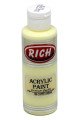 Rich Master Akrilik Boya - 105 Kahve Krem Renk Akrilik Hobi Boyası, 8682374021946, Hobi Boyaları