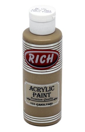 Rich Master Akrilik Boya - 131 Çakıl Taşı Renk Akrilik Hobi Boyası Rich Master Akrilik Boya - 131 Çakıl Taşı Renk Akrilik Hobi Boyası