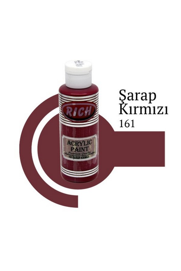 Rich Master Akrilik Boya - 161 Şarap Kırmızı Renk Akrilik Hobi Boyası Rich Master Akrilik Boya - 161 Şarap Kırmızı Renk Akrilik Hobi Boyası, 8691301610023, Hobi Boyaları, 8691301610023
