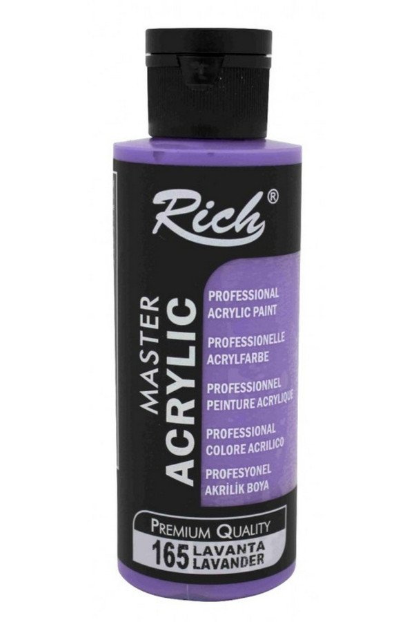 Rich Master Akrilik Boya - 165 Lavanta Renk Akrilik Hobi Boyası, 8691301650005, Hobi Boyaları, 8691301650005