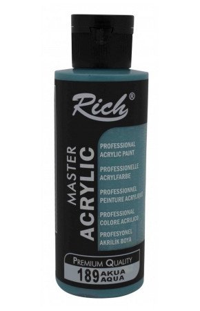 Rich Master Akrilik Boya - 189 Akua Renk Akrilik Hobi Boyası Rich Master Akrilik Boya - 189 Akua Renk Akrilik Hobi Boyası